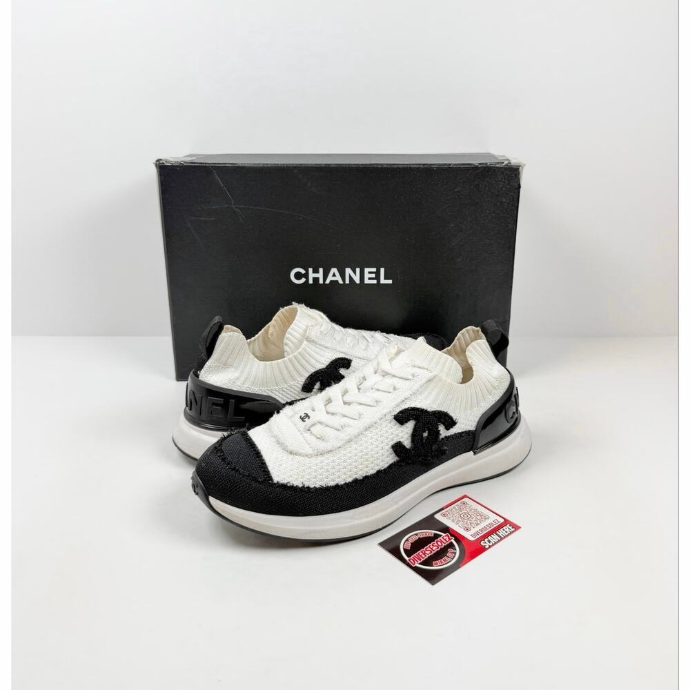 Size 9.5 - Chanel Low Top Trainers Women’s